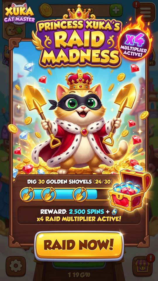 Raid Madness & Treasure Frenzy Event