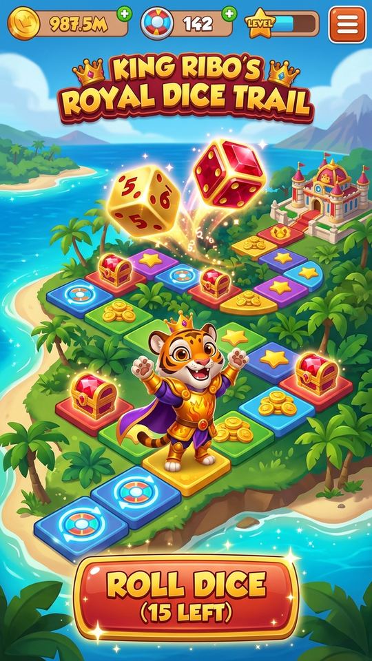 King RiBo 2.5D Dice Board Expedition