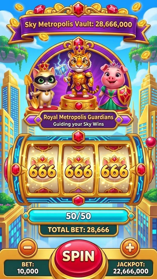Cyber Gold Metropolis 666 Spin Room