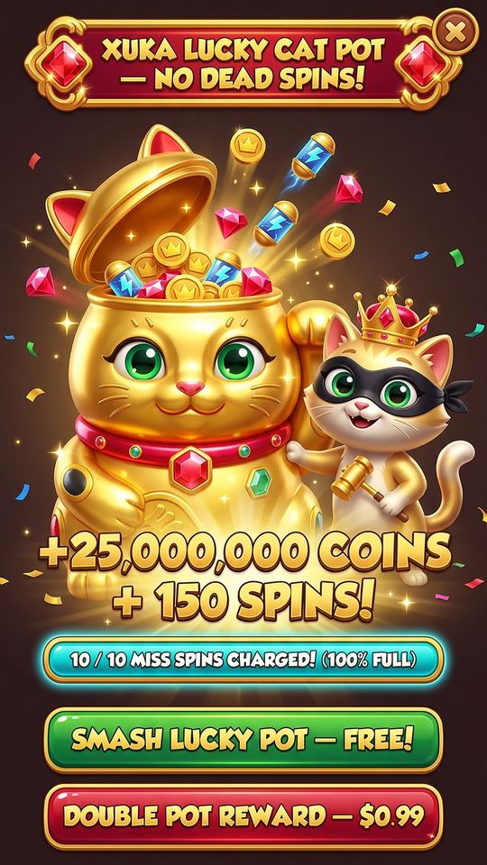 Golden Lucky Cat 666 Piggy Treasury
