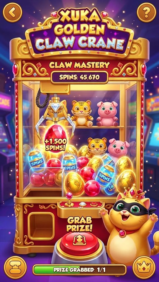 Royal 2.5D Arcade Claw Crane Collector