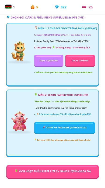 Super XUKA Tuition Plans