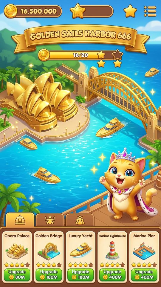 V360 917 Kingdom 25D Sydney Golden Sails Opera Harbor Bay 666 9X