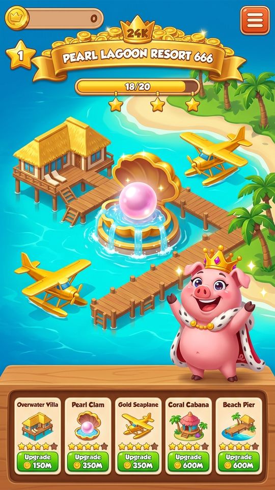 V360 919 Kingdom 25D Maldives Overwater Pink Pearl Lagoon 666 9X