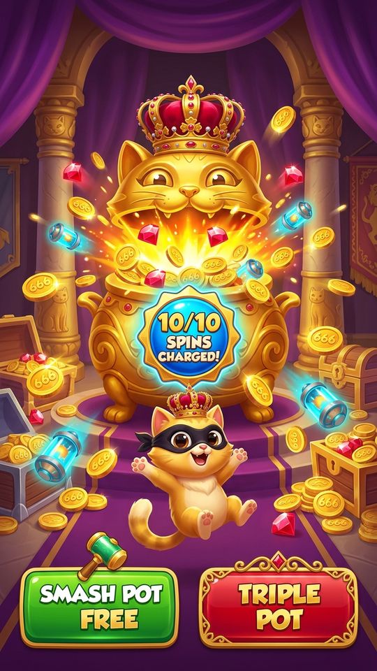 V100 051 Bonus 25D No Dead Spin Lucky Cat Pot 666 Eruption 9X16